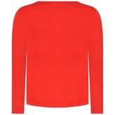 Thumbnail for your product : Moschino MoschinoGirls Red Studded Logo Top