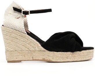 L'Autre Chose Knot-Detail Espadrille Sandals - ShopStyle