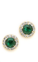 Thumbnail for your product : Kate Spade Basket Pave Stud Earrings