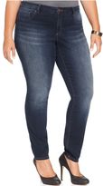 Thumbnail for your product : Jessica Simpson Plus Size Kiss Me Skinny Jeans, Hudson Wash