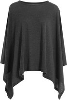 Thumbnail for your product : Majestic Cotton-Cashmere Poncho