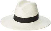 Thumbnail for your product : Janessa Leone Corbin Straw Fedora Hat