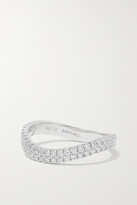 Thumbnail for your product : Anita Ko Curved 18-karat White Gold Diamond Ring - 6