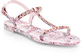 Thumbnail for your product : Rebecca Minkoff Sava Studded Jelly Sandals