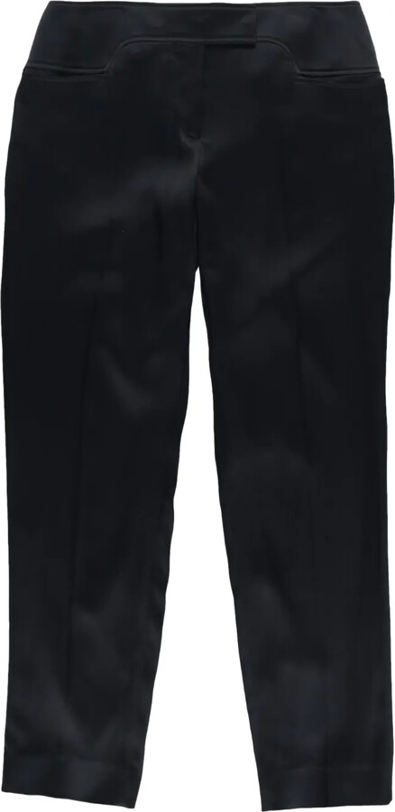 Tom Ford Pressed-Crease Tapered-Leg Trousers