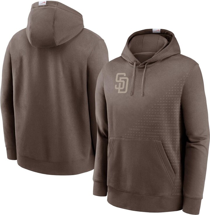 Nike Men's Light Brown San Diego Padres Statement Pullover Hoodie