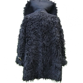 Thumbnail for your product : Celine Black Polyester Coat