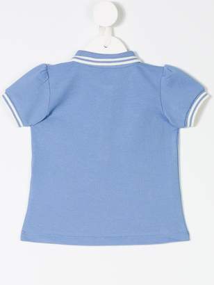 Moncler Kids puff sleeve polo shirt