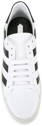Off-White diagonal stripe sneakers