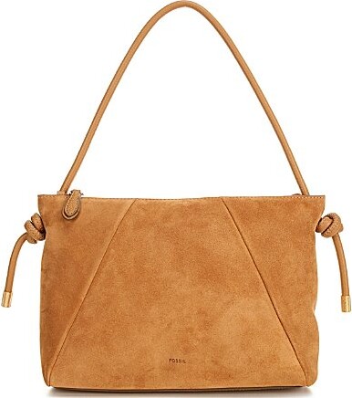 Willa Suede Shoulder Bag