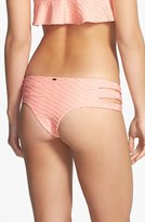 Thumbnail for your product : O'Neill 'Jax' Cutout Side Jacquard Hipster Bikini Bottoms