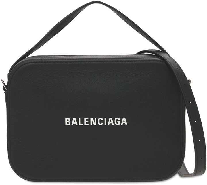 Balenciaga Everyday Leather Camera Bag ShopStyle