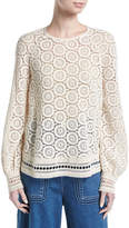See by Chloe Cotton Medallion-Lace To 