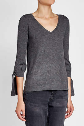Steffen Schraut Pullover with Knotted Sleeves