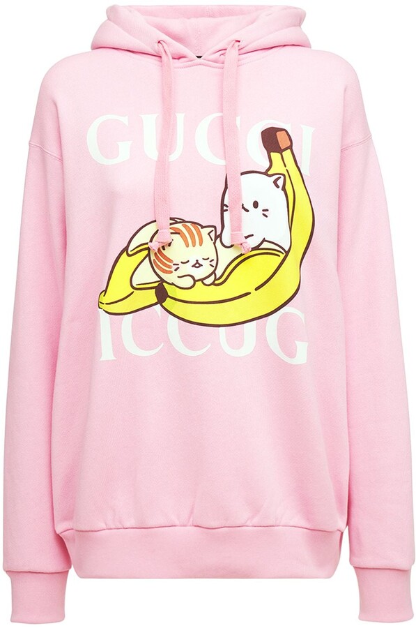 Gucci Women's Pink Sweatshirts & Hoodies | ShopStyle