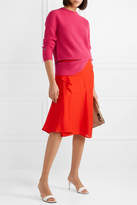 Thumbnail for your product : Akris Zip-detailed Ribbed Cashmere Sweater