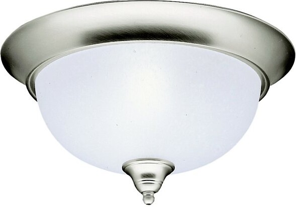 Kichler Dover Flushmount Light in Clear, Size: Large