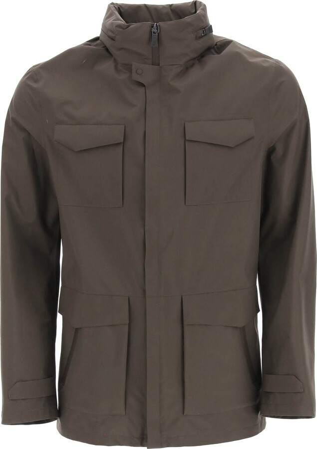 Herno Laminar Laminar Gore-Tex Field Jacket - ShopStyle Outerwear