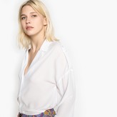 Thumbnail for your product : La Redoute Collections V-Neck Tailored Collar Shirt
