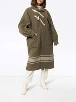 Thumbnail for your product : Hyke high neck duffle coat