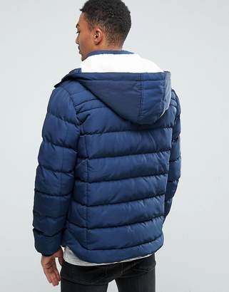 Blend of America Blend Quilted Jacket Borg Lining Hood