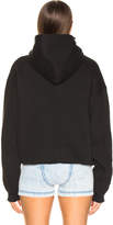 Thumbnail for your product : Alexander Wang T By T by Dense Fleece Hoodie in Black | FWRD