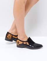 Thumbnail for your product : Free People Leopard Slip On Loafer