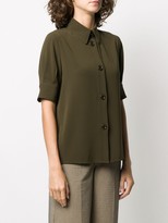 Thumbnail for your product : Aspesi Military Style Button Front Shirt
