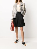 Thumbnail for your product : Avant Toi Boucle Tweed Fitted Jacket