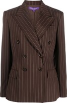 Safford striped wool blazer 