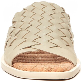 Kelsi Dagger Brooklyn Tide Woven Leather Slide Sandal