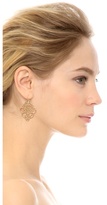 Thumbnail for your product : Jules Smith Designs Hammered Drop Earrings