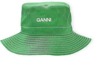 Ganni Moire Bucket Hat