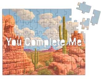 Knock Knock You Complete Me Puzzle