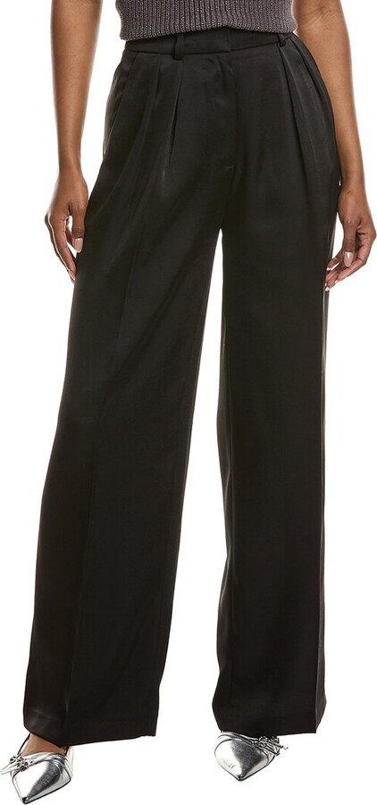 Kenneth Cole High Rise Satin Pant