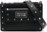 Thumbnail for your product : Versace Jeans Couture Logo-Plaque Studded Shoulder Bags