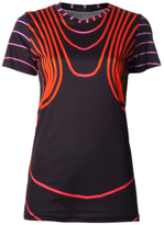 Thumbnail for your product : Christopher Kane Short Sleeve Grid Print Tee