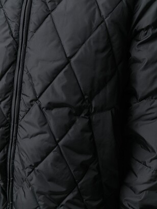 Aspesi Scarf-Panelled Puffer Jacket