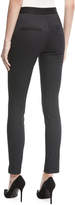 Thumbnail for your product : Veronica Beard Terra High-Waist Herringbone Skinny Trousers