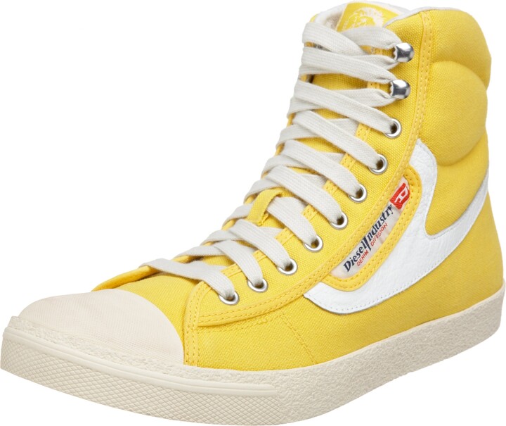 diesel yellow sneakers