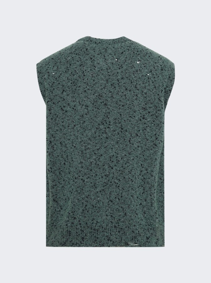 032c Selfie Vest Blue And Phosphor Green