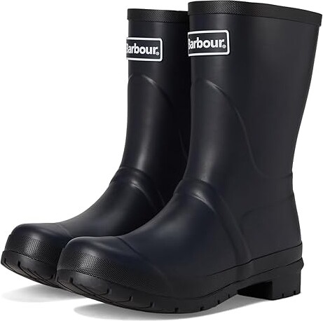 Barbour Banbury Mid Welly Women's Boots Navy : 7 M, Rubber