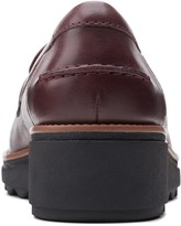 Thumbnail for your product : Clarks Sharon Gracie Low Wedge Shoe - Burgundy