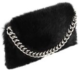 Thumbnail for your product : Alexander McQueen Folded Fur Clutch