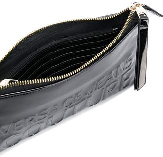 Versace Jeans Couture patent crossbody bag