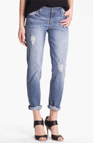 Thumbnail for your product : KUT from the Kloth 'Catherine' Distressed Slim Boyfriend Jeans (Discover)