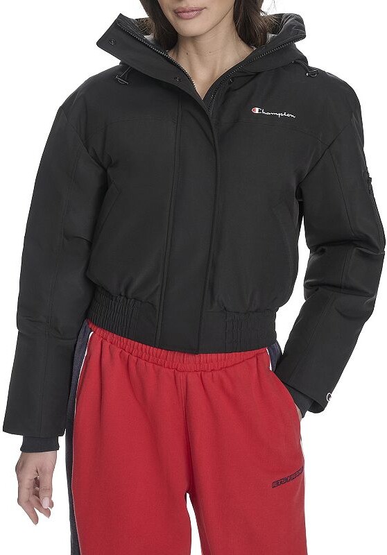 Champion Juniors' Cropped Hooded Ski Bomber Jacket