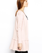 Thumbnail for your product : ASOS Blazer In Longline With Peplum Hem