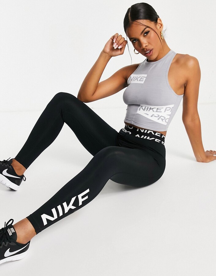 Nike Training Nike Pro Training GRX leggings in black - ShopStyle