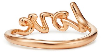 Tiffany & Co. Paloma's Graffiti Love Ring in Rose Gold, Mini